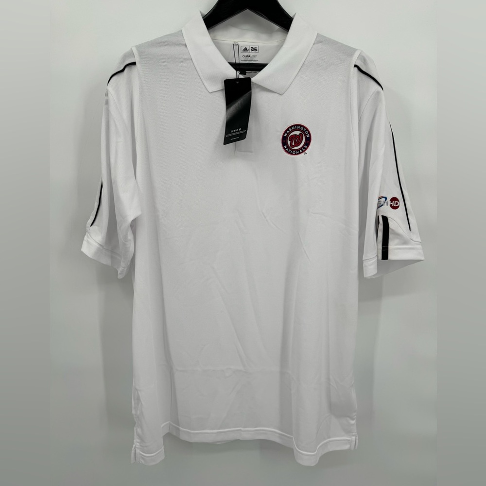 adidas‎ Golf Polo Washington Nationals NWT White size XL